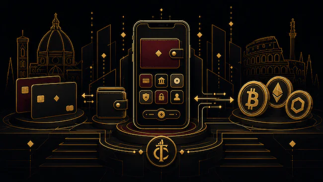Metodi di pagamento di Crazy Tower Casino con carte, portafoglio digitale e criptovalute.
